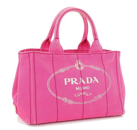 pink prada canvas bag|prada canvas tote large.